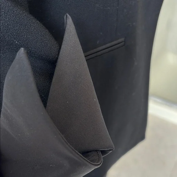 Vintage Bergdorf Goodman Tuxedo Elegant Black Women's Blazer - Picture 3 of 12